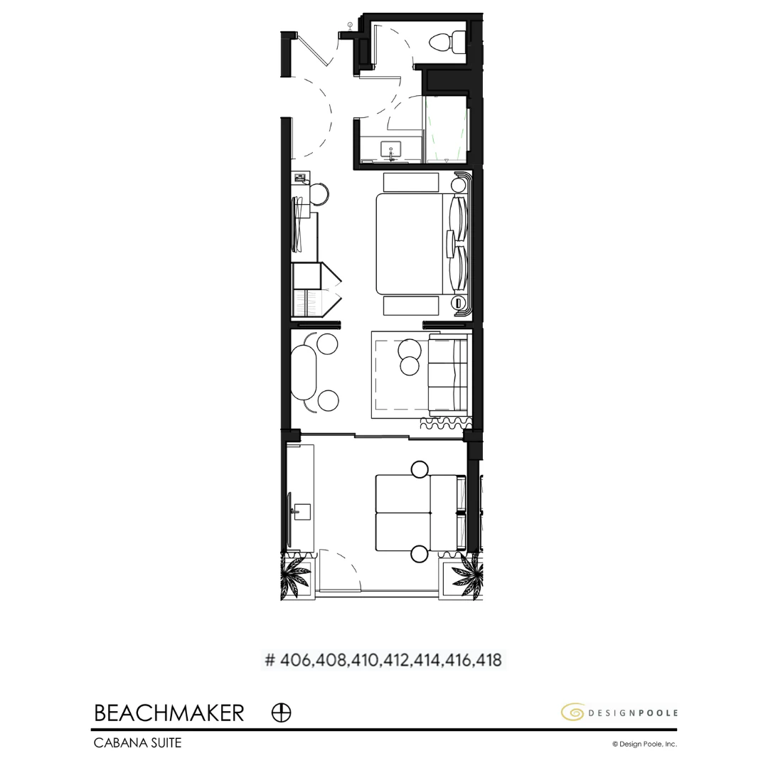 The Beachmaker, Cabana Suite