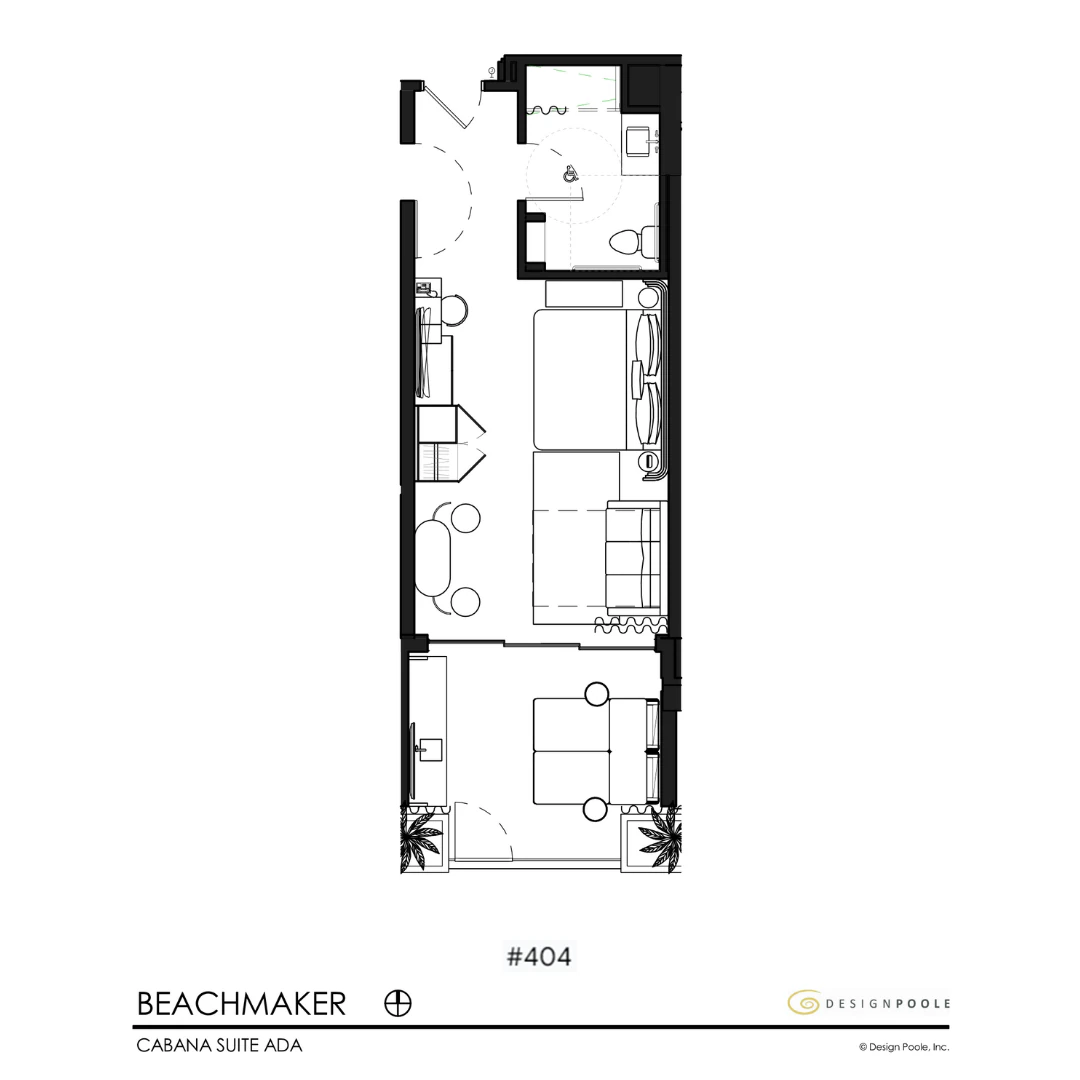 The Beachmaker, Cabana Suite ADA