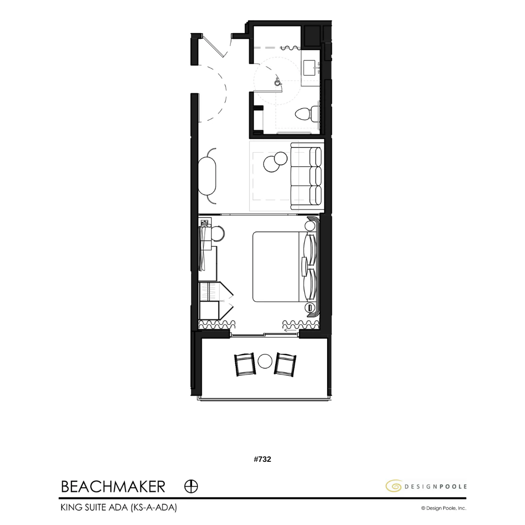The Beachmaker, King Suite ADA