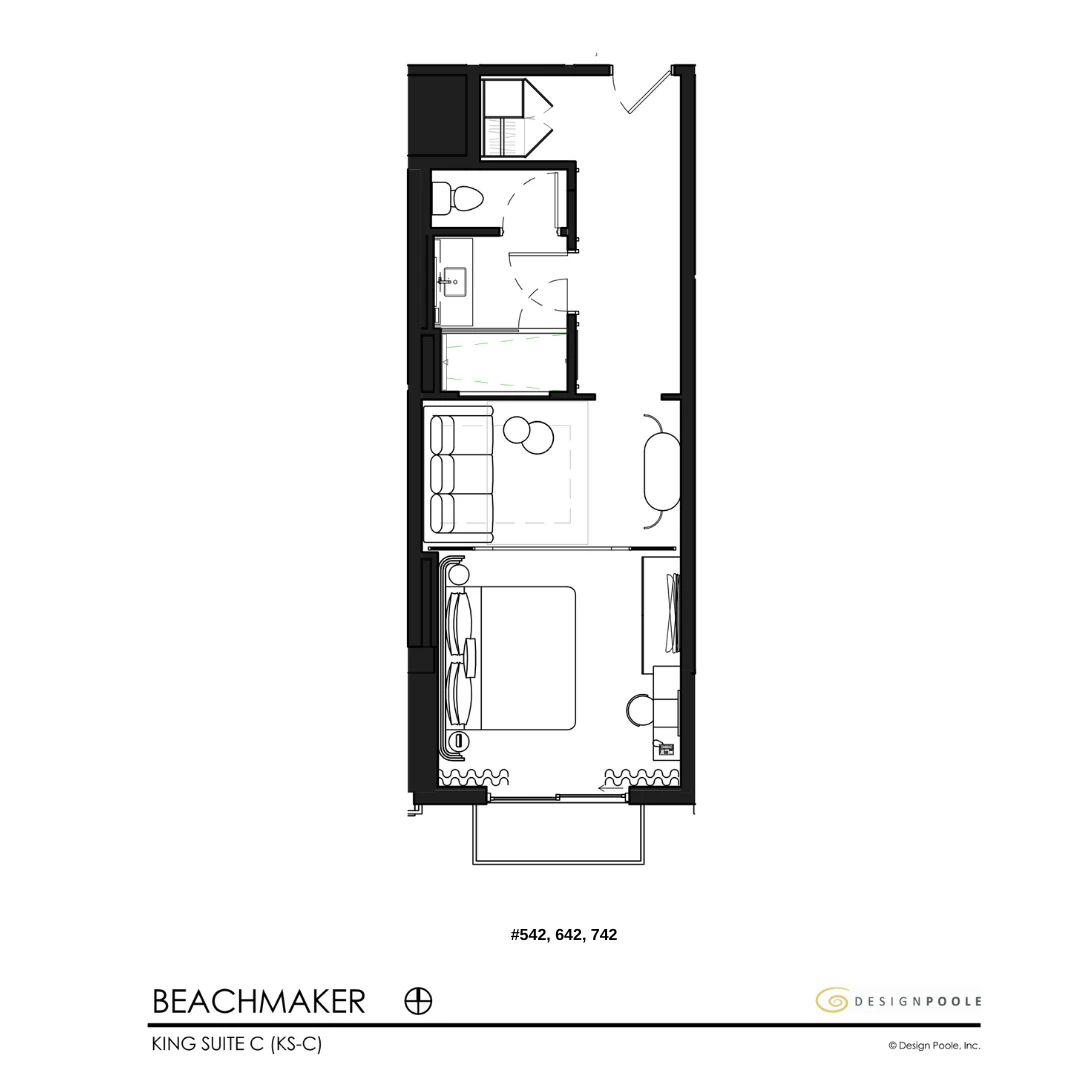 The Beachmaker, King Suite C
