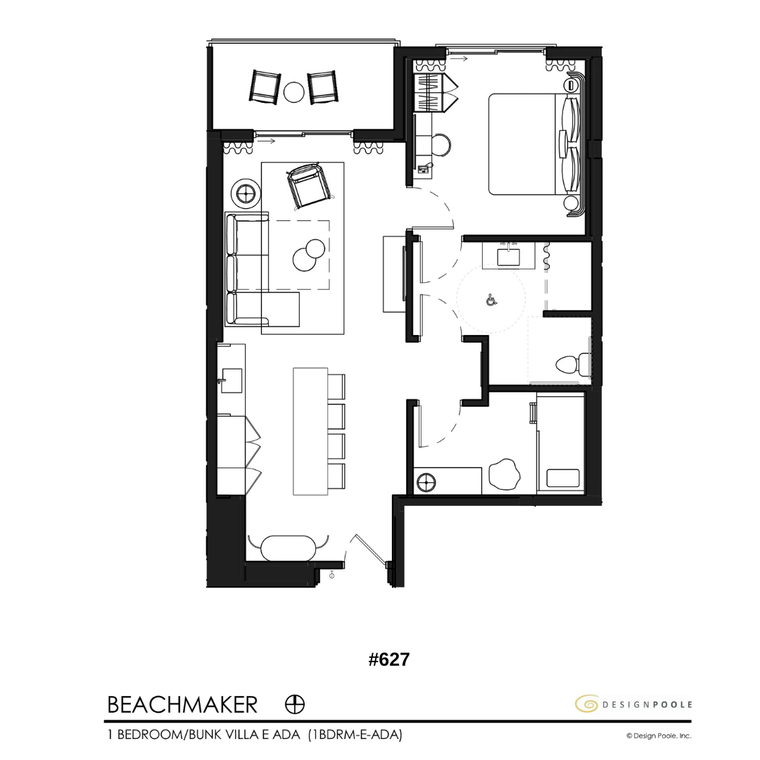 The Beachmaker, Villa E ADA