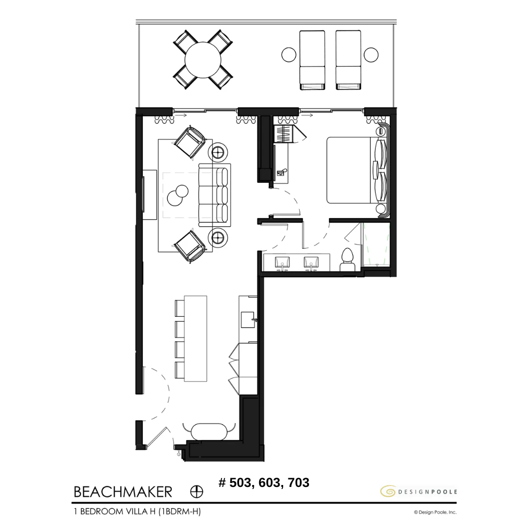 The Beachmaker, Villa H
