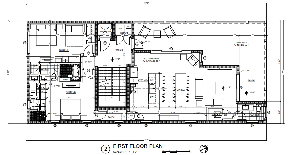 Pelican Lane, First floor