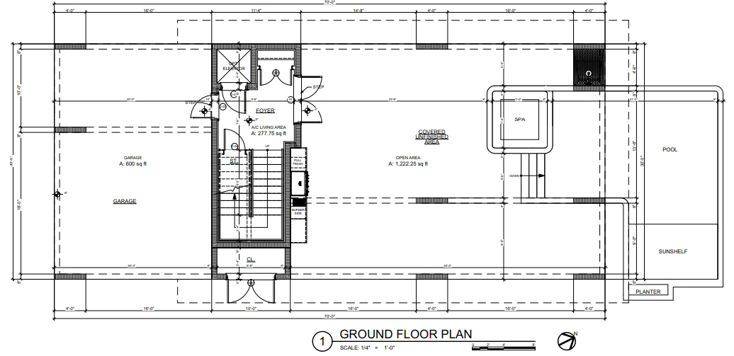 Pelican Lane, Ground floor