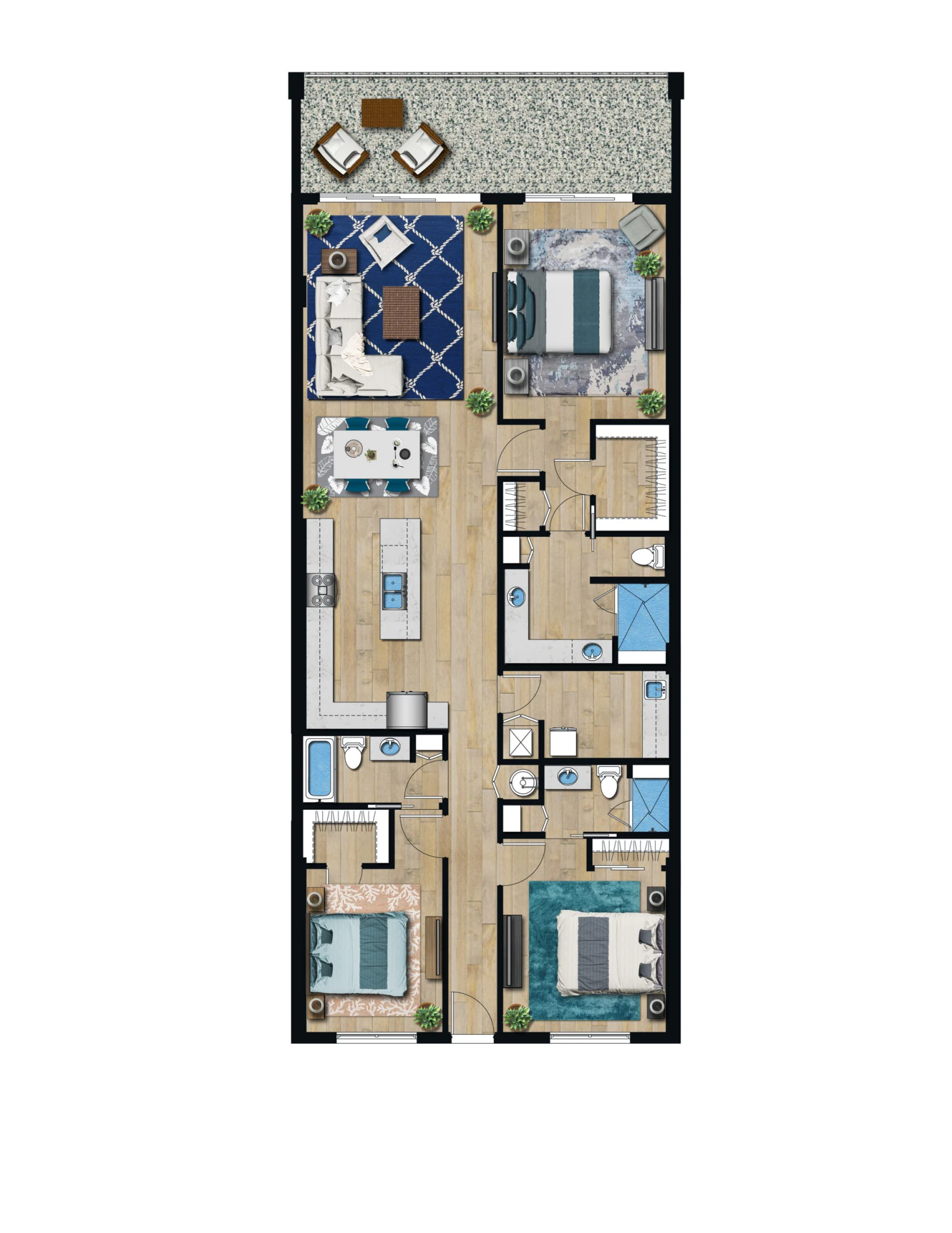 The Residences, Plan C