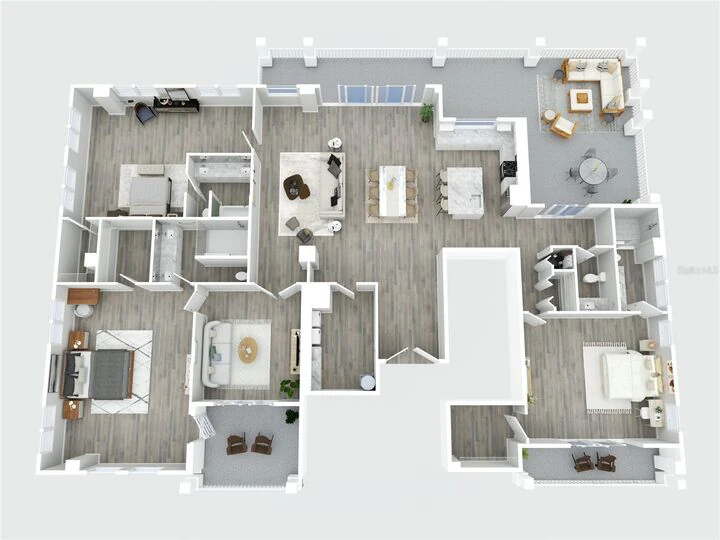 Coastal Elegance at Snug Harbor, Residence 401, 3 bedrooms, 3,110 sq ft